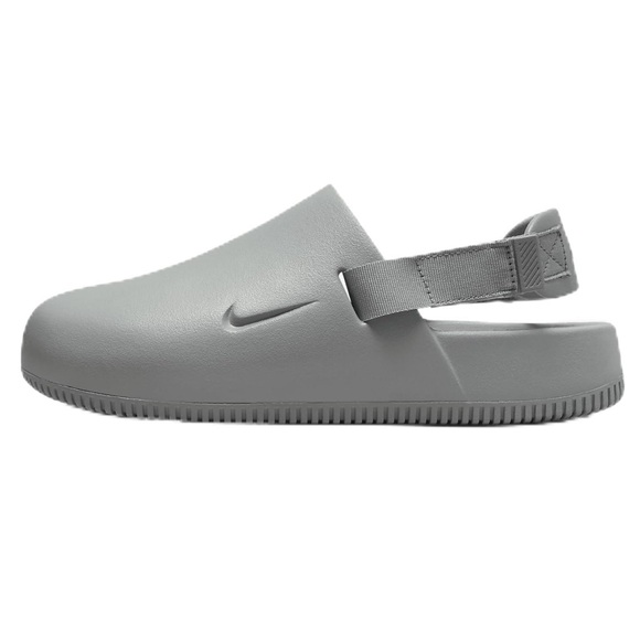 NIKE ‘Calm’ Mules In Light Smoke Grey - Picture 3 of 16